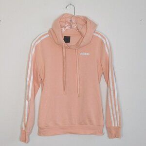 Adidas Pink Pullover Sweatshirt Hoodie